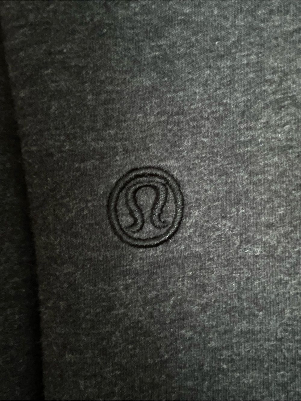Lululemon Pull Me Over Hoodie Size 10 Heathered Black - Picture 4 of 4
